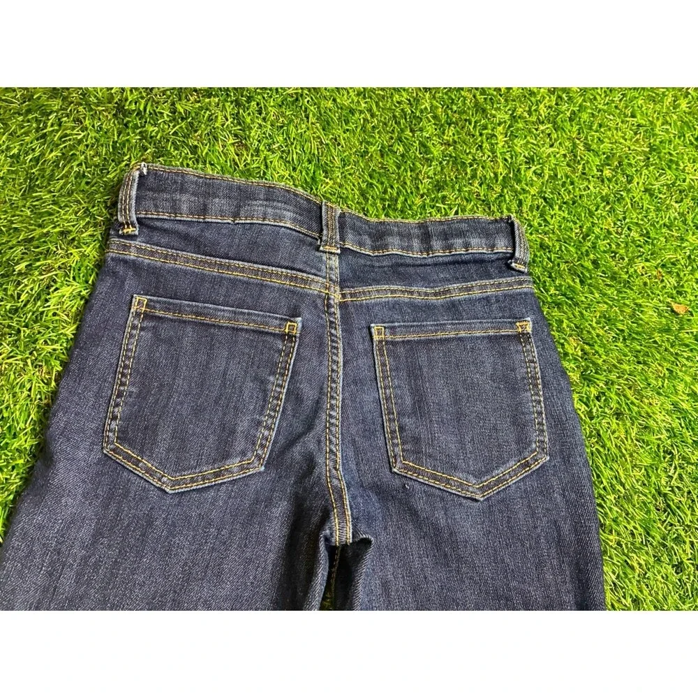 B’gosh Jeans Lot of 2 Size 5T Skinny Super Skinny Dark & Light Wash Cute!!